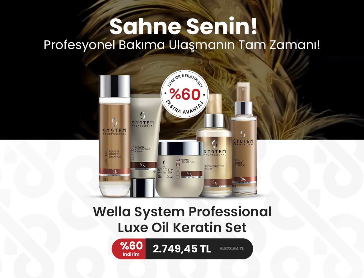Wella System Professional Luxe Oil Keratin Set