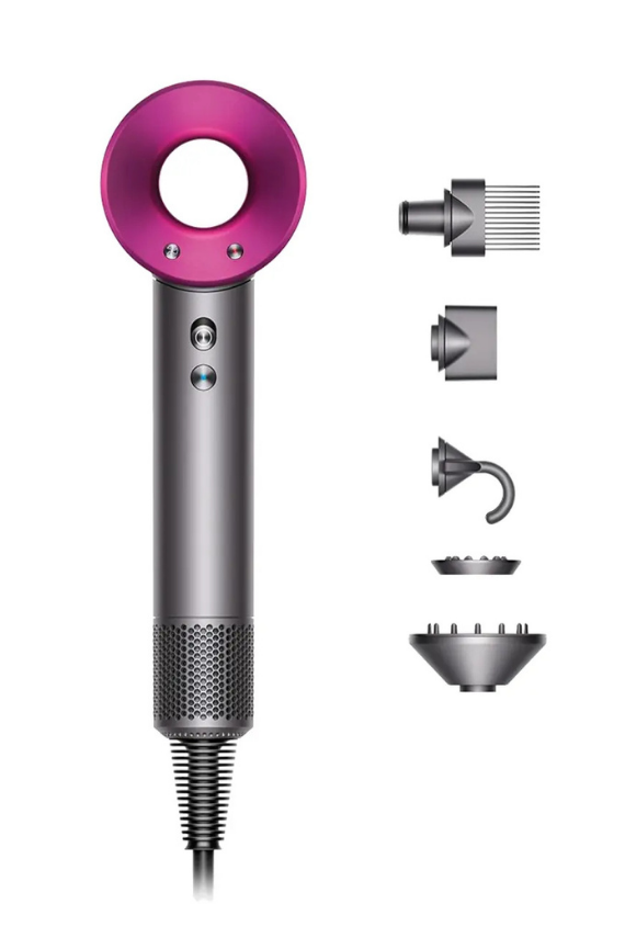 Dyson Supersonic Saç Kurutma Makinesi Fuşya Metalik Gri - Dyson
