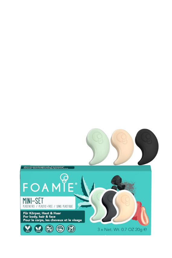 Foamie Cilt ve Vücut Bakım Katı Sabun Seyahat Boyu Set 3x20 g - Foamie 