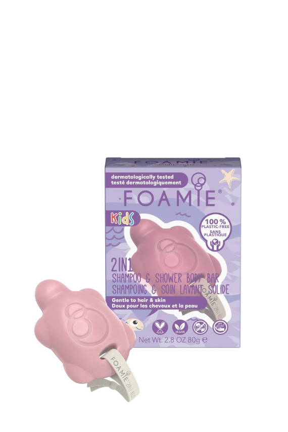 Foamie Kids 2in1 Şeftalili Saç ve Vücut Sabunu 80 g - Foamie 