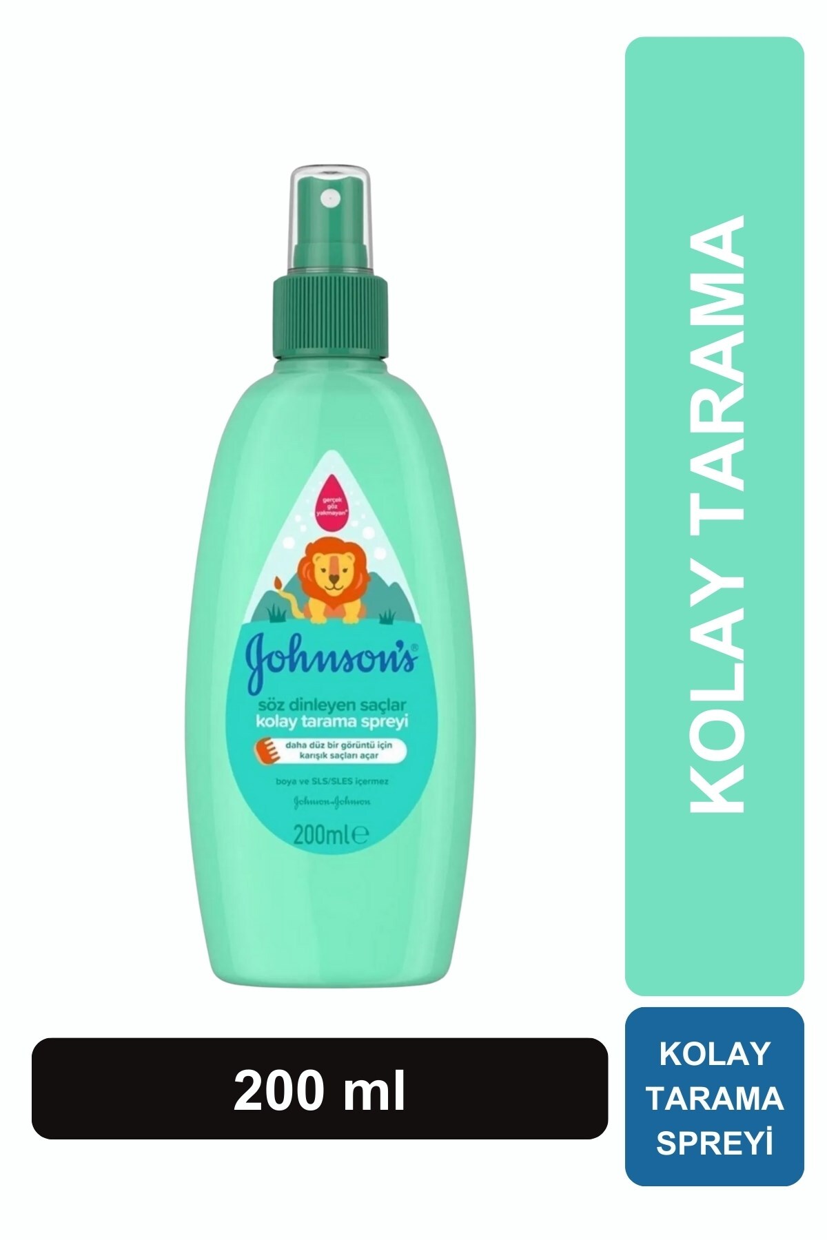 Johnson's Baby Söz Dinleyen Saçlar Kolay Tarama Spreyi 200 ml - Johnson's Baby