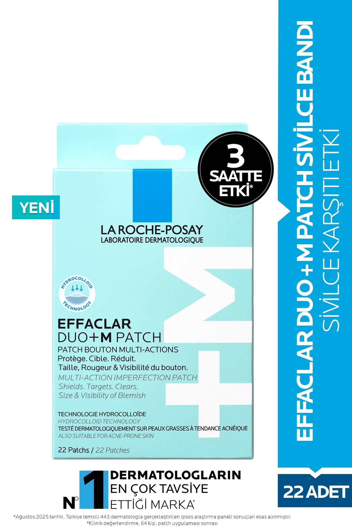 La Roche-Posay Effaclar Duo+M Patch Akne ve Sivilce Bandı - La Roche-Posay