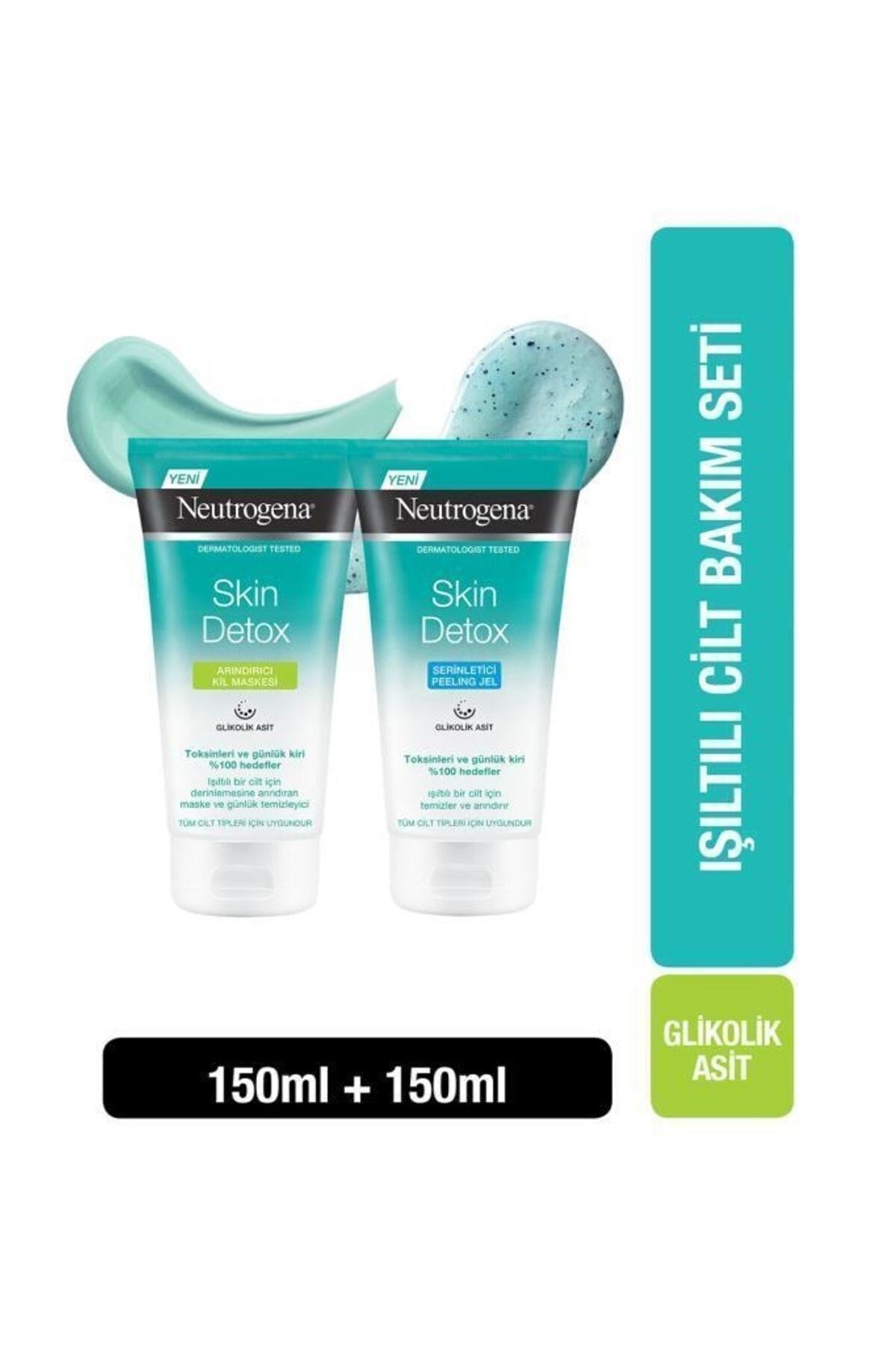 Neutrogena Skin Detox Arındırıcı Kil Maskesi 150 ml - Neutrogena