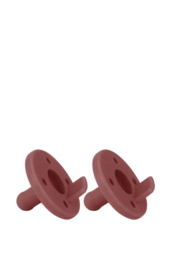 OiOi Emzix 2'li Silikon Emzik Tek Parça 0+ Ay | Velvet Rose - OIOI