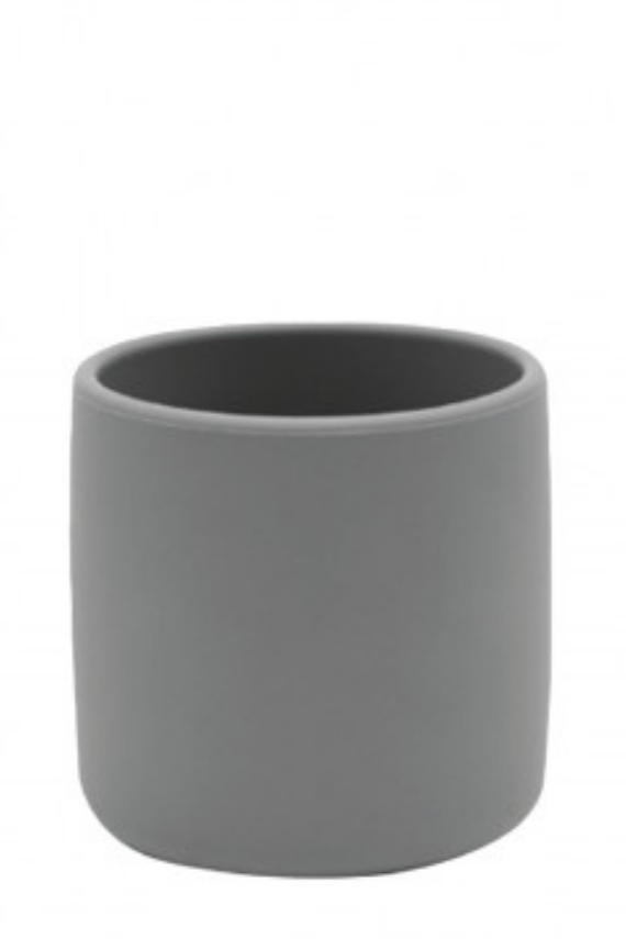 OiOi Mini Bardak Silikon 180 ml | Powder Grey - 1