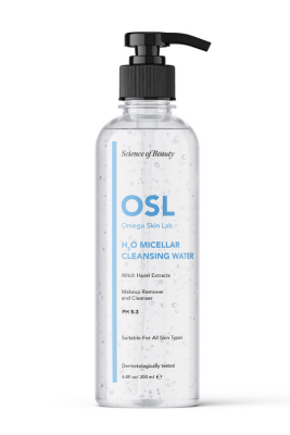 Osl Omega Skin Lab Makyaj ve Yüz Temizleme Micellar Suyu 200ml - 2